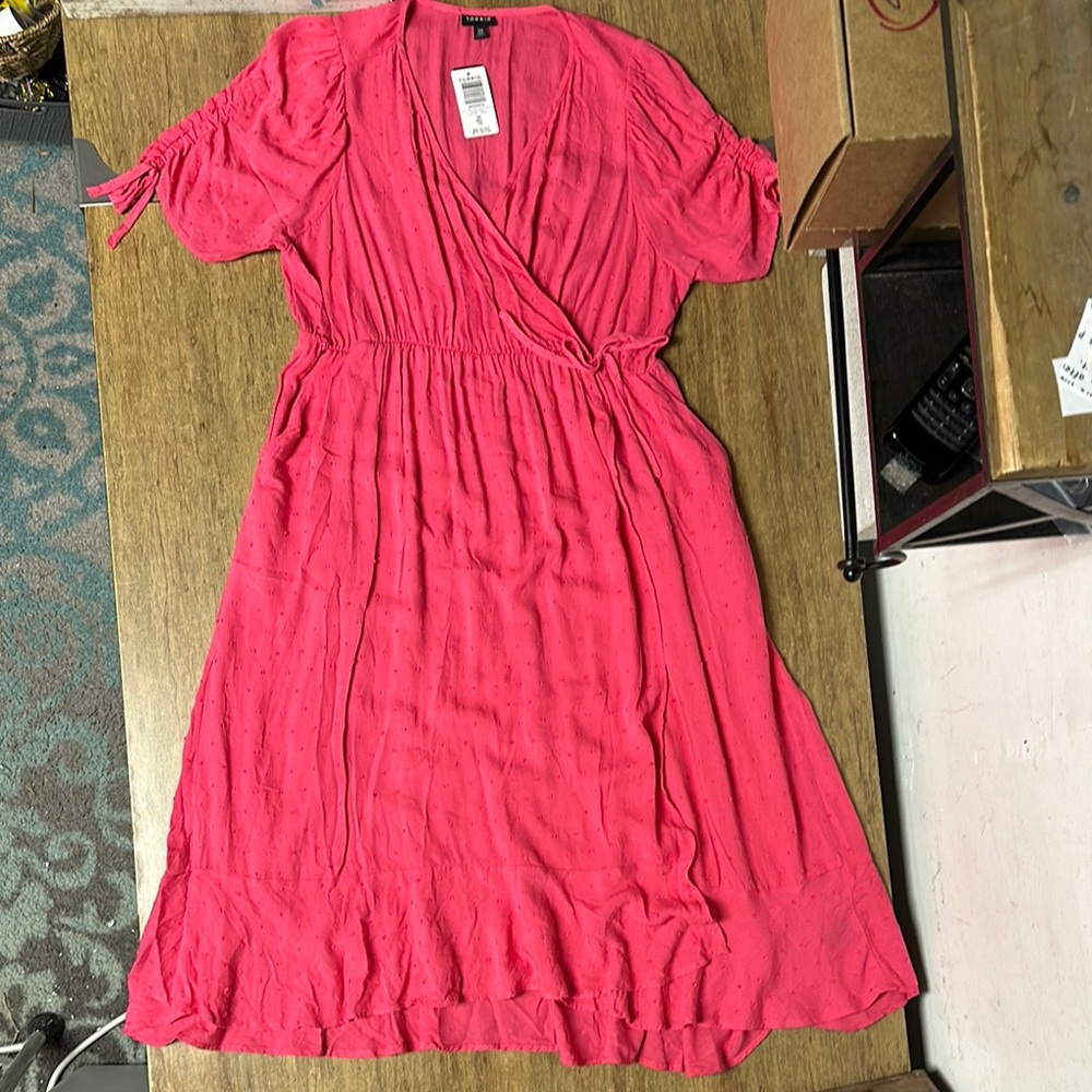 Torrid Pink Midi Dress